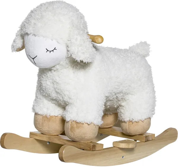 Mini, Keinutuoli, Lammas, Polyesteri, Pyökki