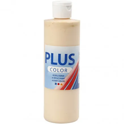 Plus Color harrastusmaali, vaalea puuteri, 250 ml/ 1 kpl.
